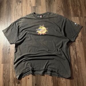 Native Threads T-Shirt XXL Vintage USA Flag Native America‎ Graphic Tee